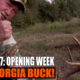 Opening week big Georgia buck